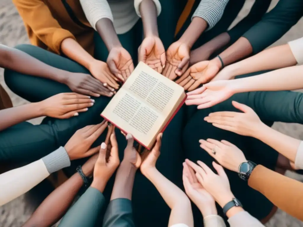 Círculo de diversidad unida por el poder transformador de la poesía