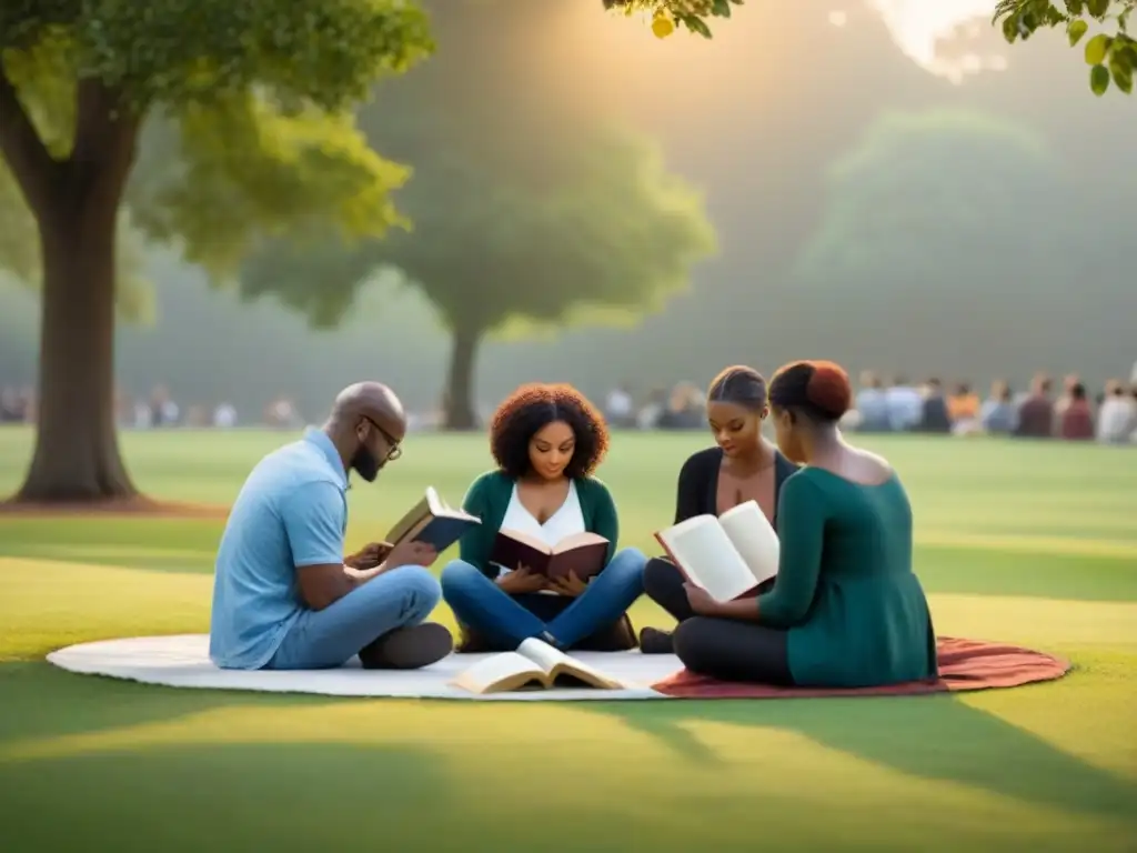 Un círculo de lectura en el parque: diálogo intergeneracional a través de la poesía