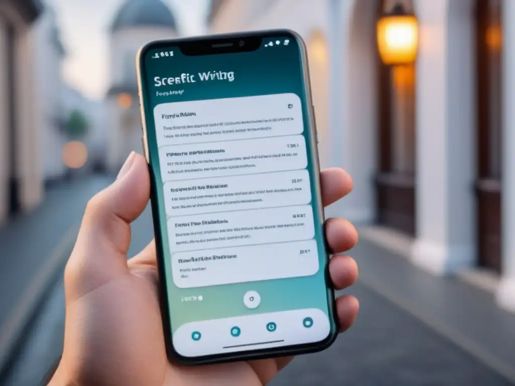Una experiencia creativa y sofisticada: una app para gamificar escritura poética con elegante diseño y funcionalidades intuitivas