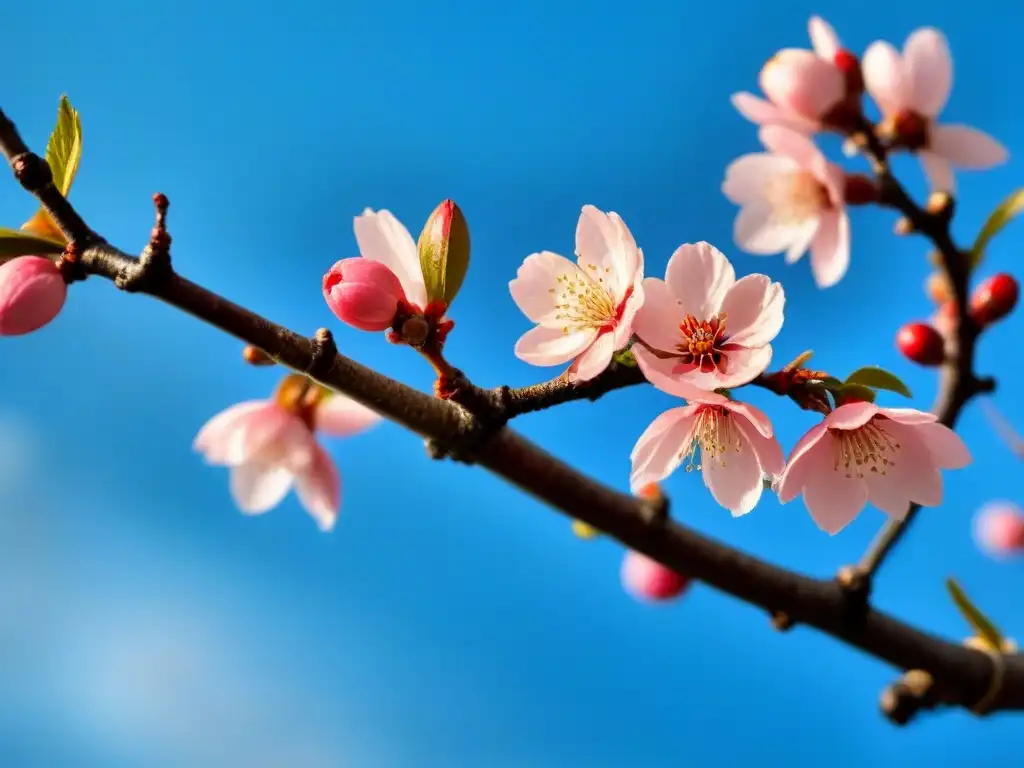 Árbol de cerezo en flor: belleza serena de un haiku Haiku: esencia infinita en breve