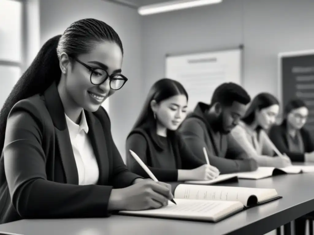 Inspiradora enseñanza de poesía con diversidad y creatividad en un aula