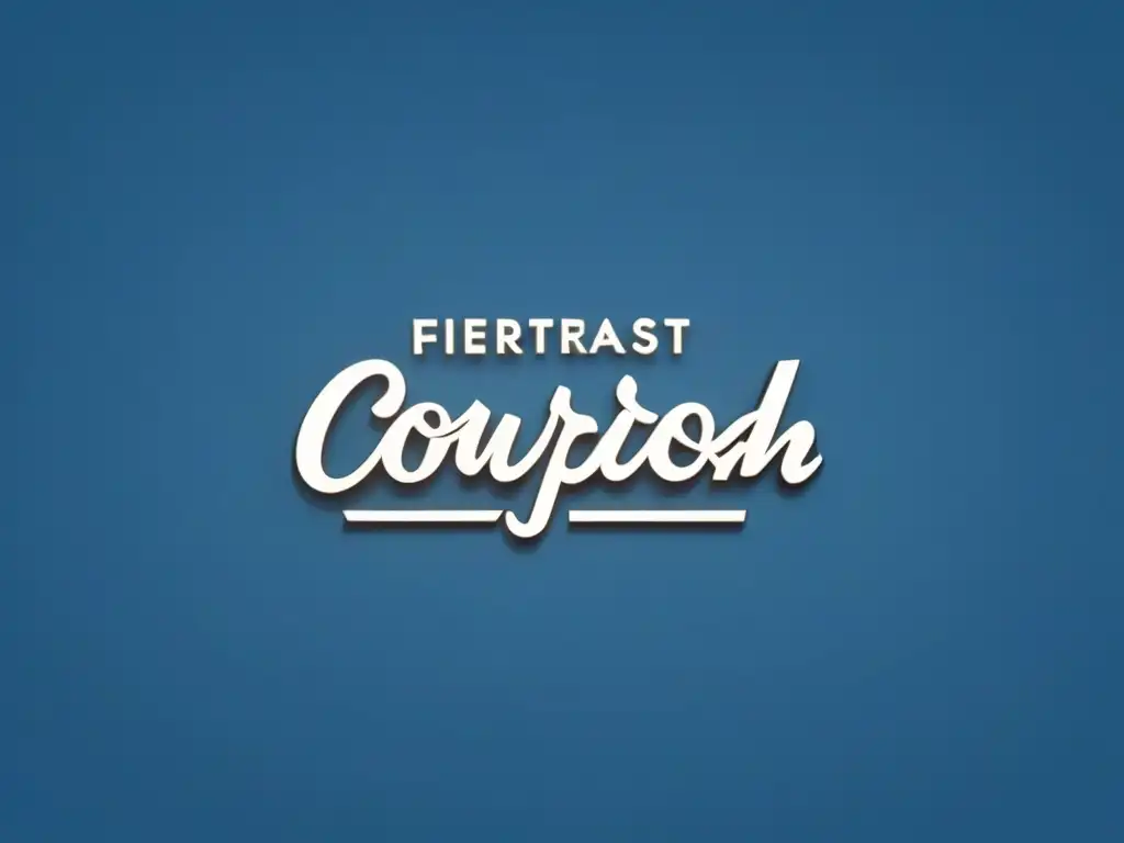 Logotipo poético: fusión elegante de arte y marca Inspiradora fusión de poesía y marca en una imagen minimalista y detallada