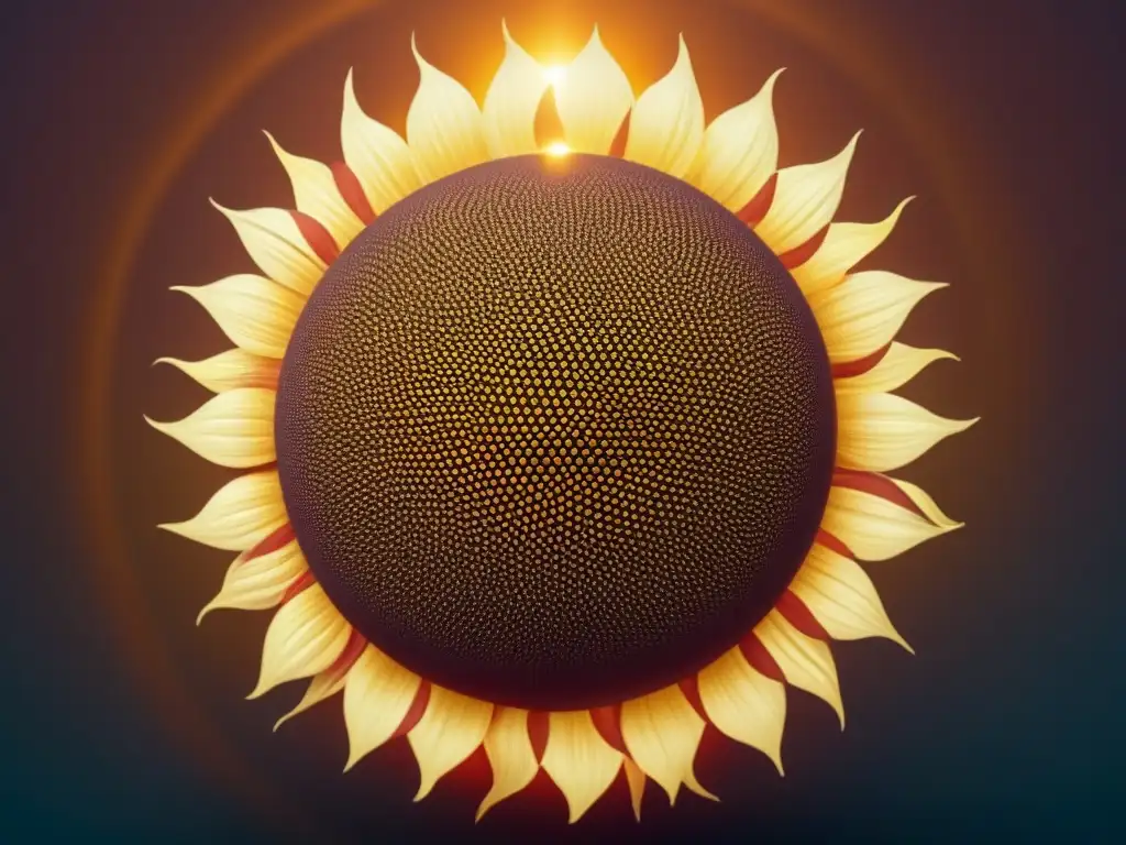 Una representación minimalista del Sol en diversas culturas, fusionando arte y simbolismo para crear una imagen impactante sobre 'El Sol en la poesía'