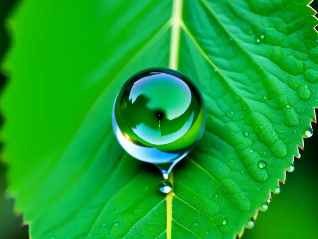 Un mundo en una gota: la importancia de la ecopoesía transformadora reflejada en un detalle natural sorprendente