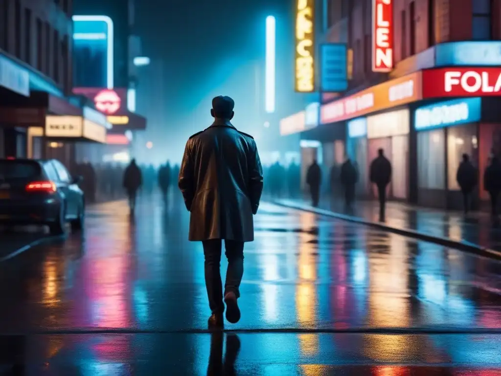 Un paseo solitario por la ciudad, capturando el espíritu Beat de John Clellon Holmes en la noche urbana