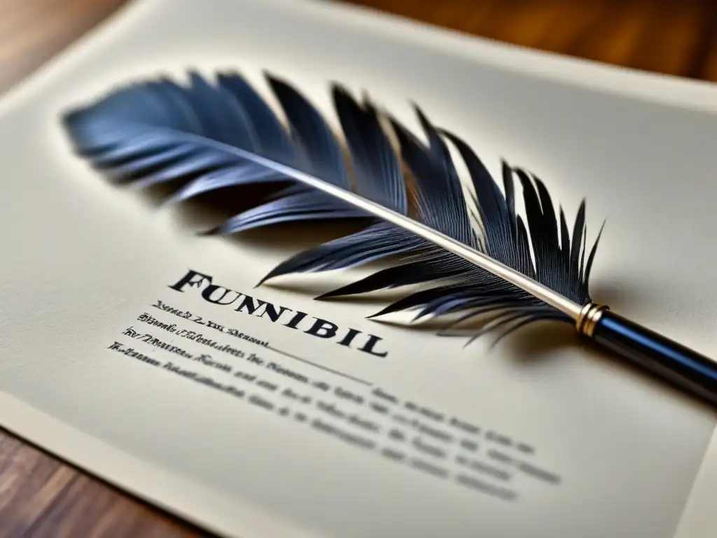 Pluma y pluma crean un equilibrio único en Identidad a través de versos