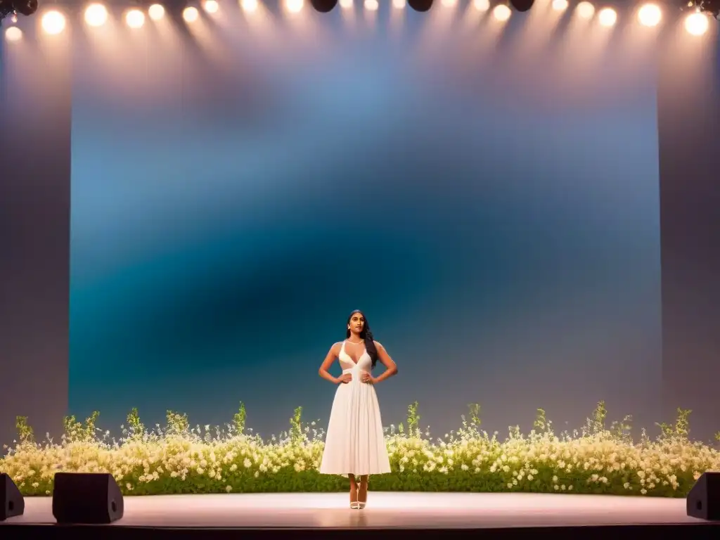 El poderoso impacto de la performance poético de Rupi Kaur, entre flores y versos