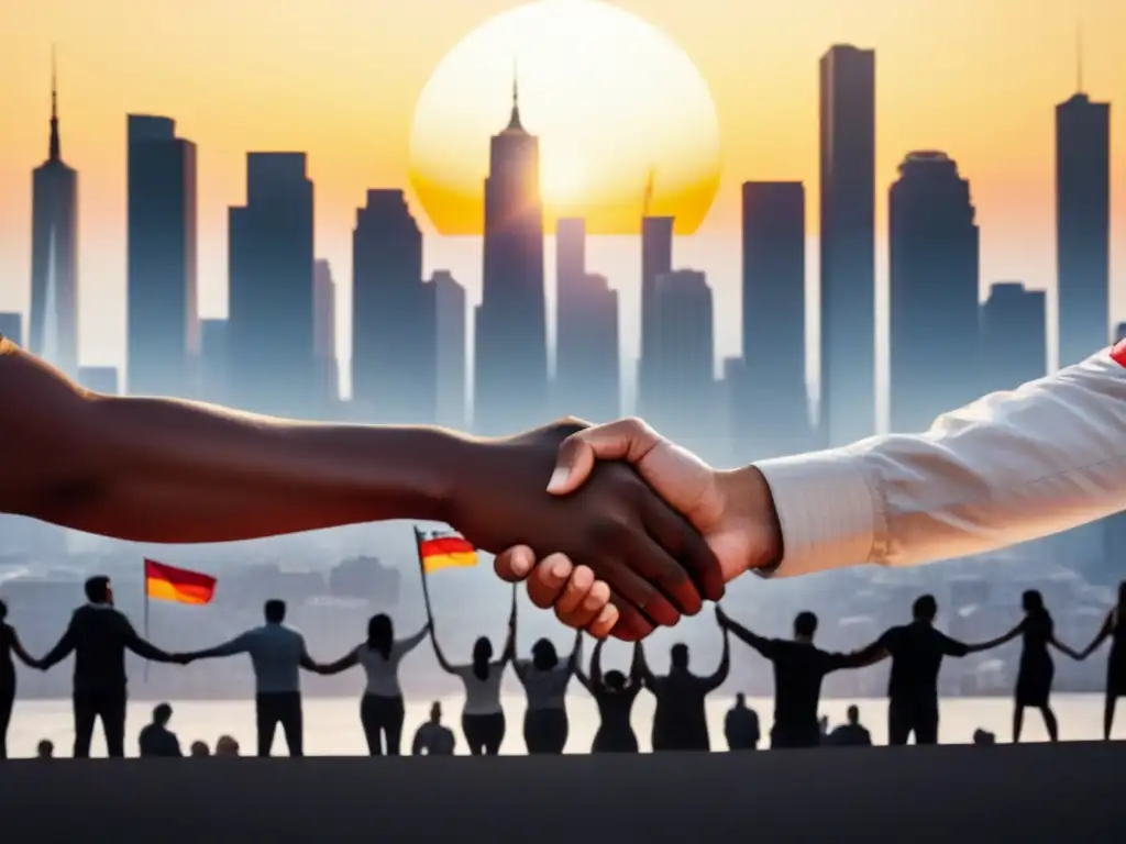 Unidos en diversidad y lucha pacífica, personas con banderas de movimientos activistas