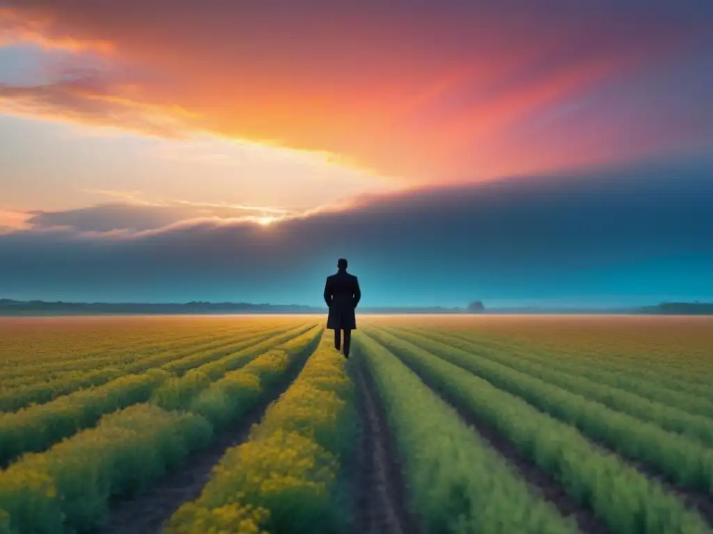 Un verso vivo en la vastedad del atardecer, donde la transformación de la poesía conecta generaciones