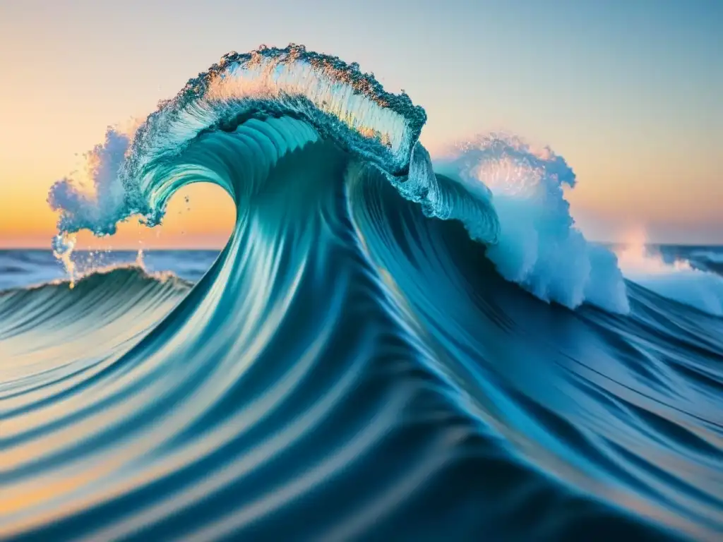 Una representación visual impactante de la importancia de refrán en poesía a través de un patrón de ondas con refranes en cada una